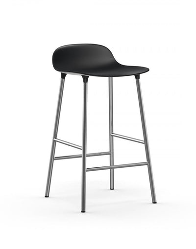 Normann Copenhagen Form Barstool - Metal Legs