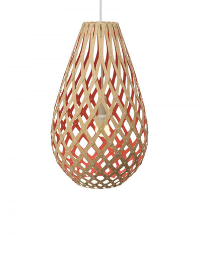 David Trubridge Koura Pendant Light Coloured - 1 Side