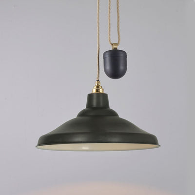 Rise & fall school pendant light