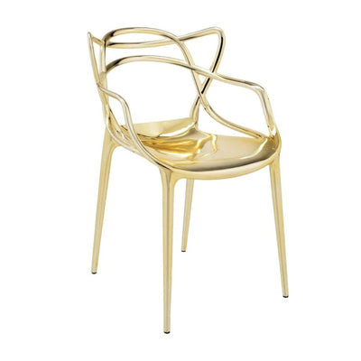 Kartell Masters Chair With Metalliclic Finish