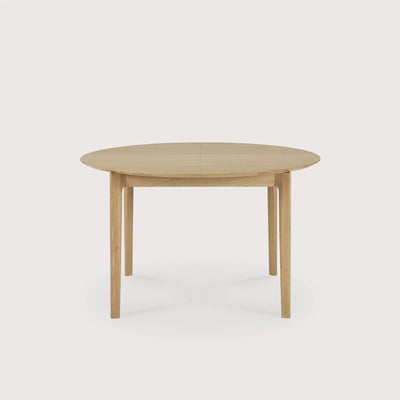 Ethnicraft Bok Extendable Round Dining Table