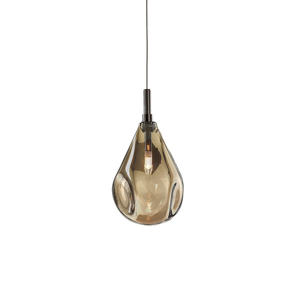 Outlet Soap Mini Pendant - Gold, anthracite fitting