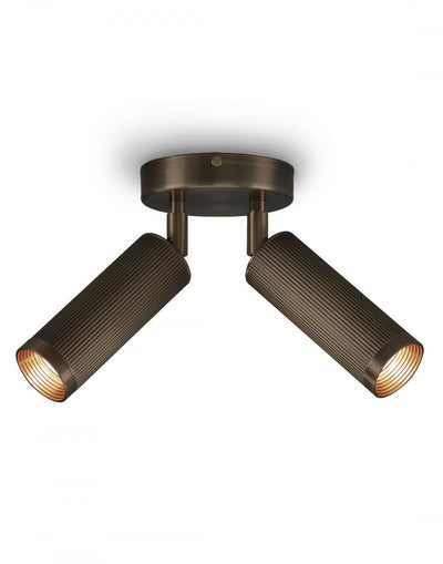 J. Adams Spot Ceiling Light - Double