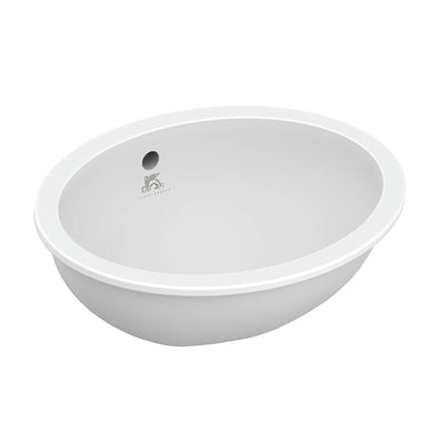 Lefroy Brooks Classic Oval Undercounter Basin LB7220WH