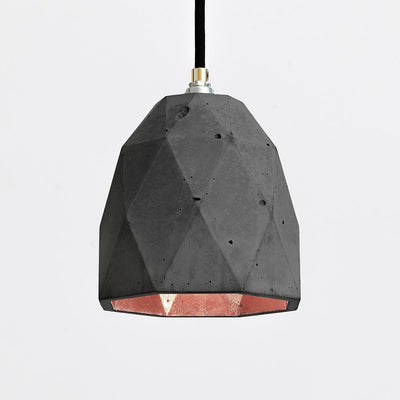 Concrete dome pendant