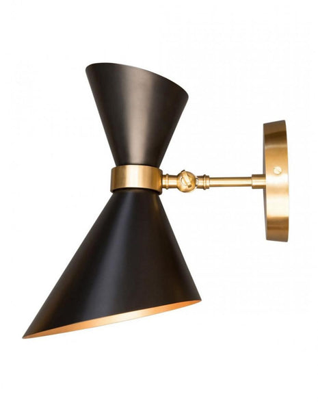 Ex-Display Gong Peggy Up and Down Wall Light - Black