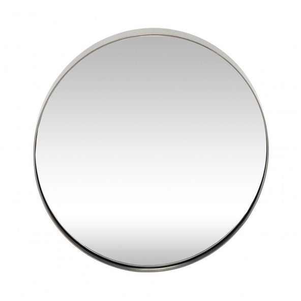 Outlet Large Round Iron Mirror