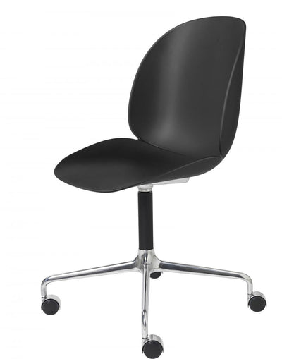 GUBI Beetle Meeting Chair - 4 Star Swivel Base with Castors