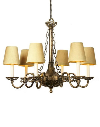 Limehouse Empire 6 Arm Pendant Light