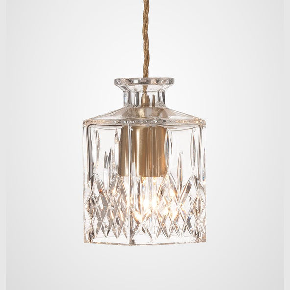 Lee Broom Square Decanter Pendant Light