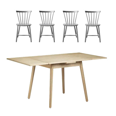 FDB Mobler Small Spaces Dining Table Bundle