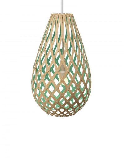 David Trubridge Koura Pendant Light Coloured - 1 Side