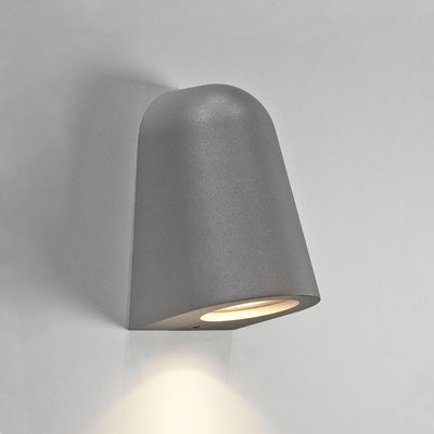 Mast smooth exterior wall light