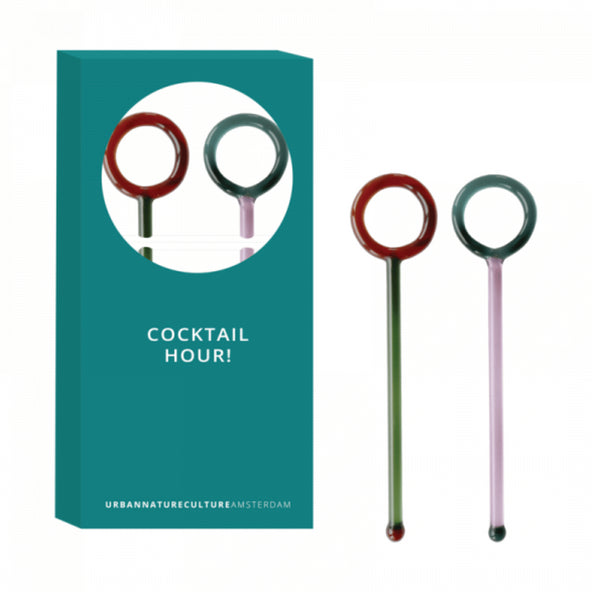 Lovelace Cocktail Stirrers - set of 2