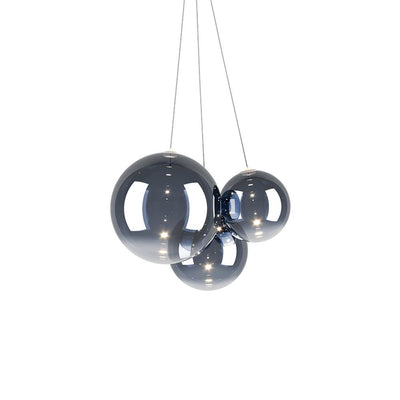 Random cluster pendant light