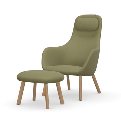 Vitra Hal Lounge Chair & Ottoman