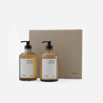 Gift box: body wash + body lotion