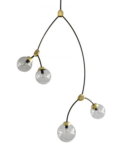 CTO Ivy 4 vertical pendant light