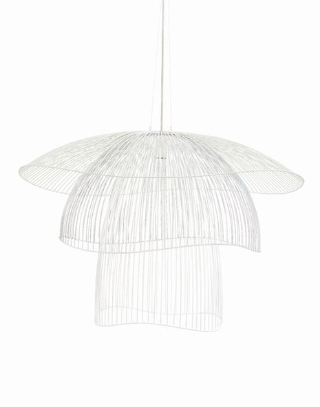 Outlet Forestier Papillon Pendant - Large, White