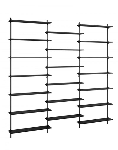 MOEBE Wall shelving set triple