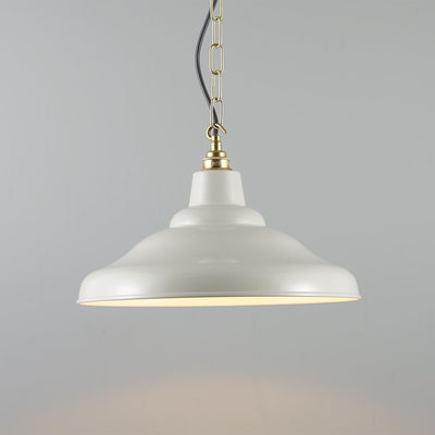 School spun pendant light