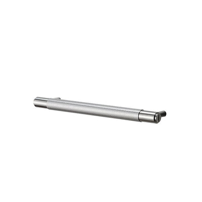 Outlet Pull bar - small - knurled pattern - Steel