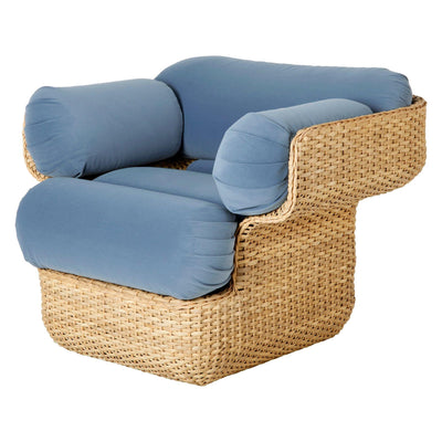 GUBI Basket Lounge Chair - Upholstered