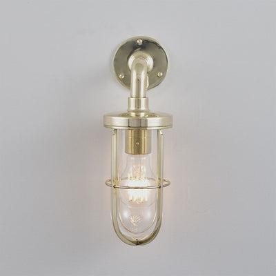 Ship's well glass wall light