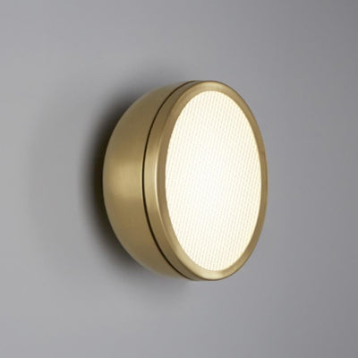 Outlet Tooy Molly wall / ceiling lamp - Large - brushed brass dome, Sand black ring