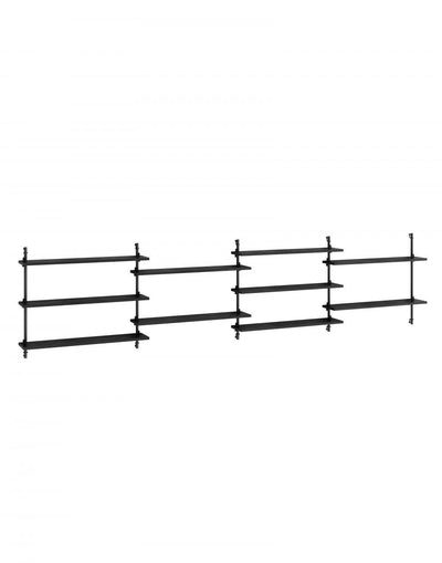 MOEBE Wall shelving set quadruple