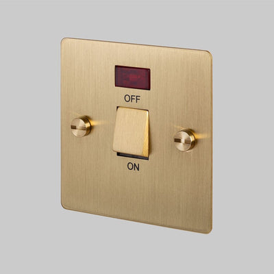 Outlet DP switch - Brass