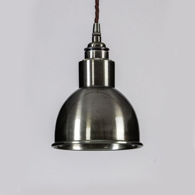 Old School Electric Churchill pendant light - metal shades