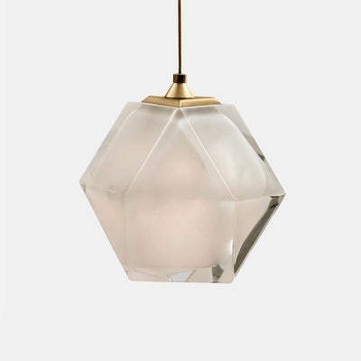 Welles double-blown pendant light