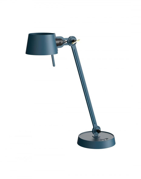 Outlet Bolt desk lamp - single arm - Thunder blue