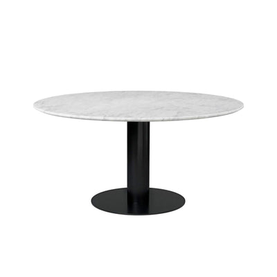 GUBI 2.0 Dining Table - Round - Black Base - 150